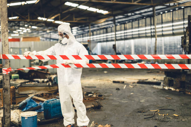 Professional Hoarding Cleanup technician working in Lexington, NE